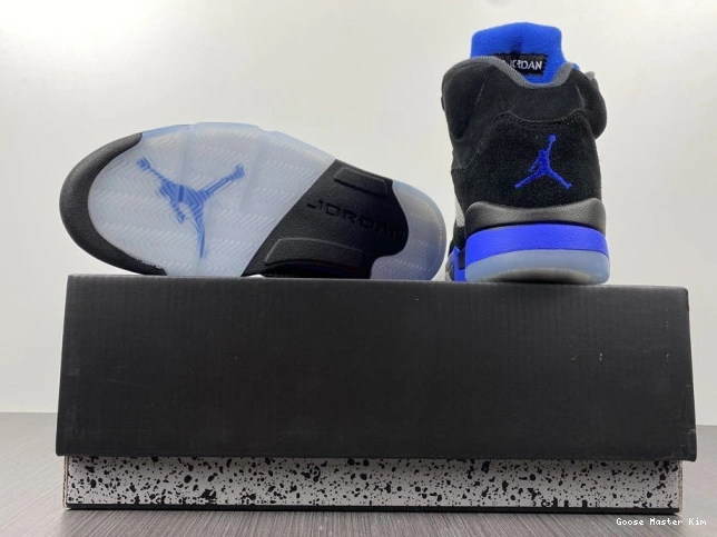 CT4838-004 Racer Jordan Air 5 Blue 0709